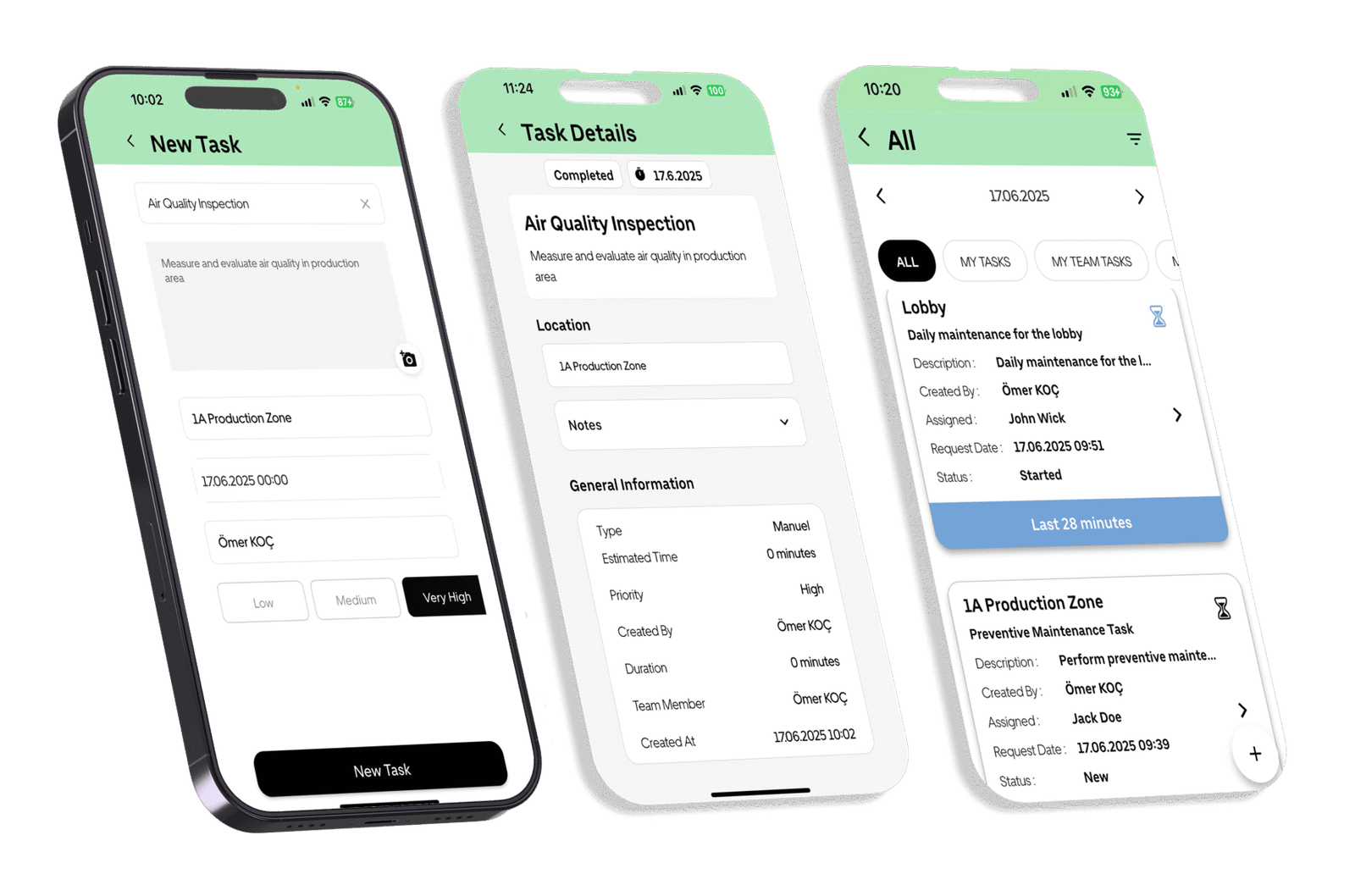 Home AI Task Flow Dashboard — JO.ai